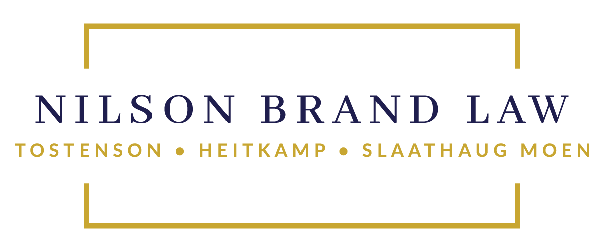 Nilson Brand Law. Tostenson, Heitkamp, Slaathaug Moen