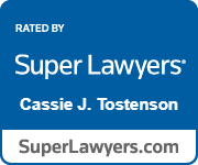 Rated by Super Lawyers - Cassie J. Tostenson | SuperLawyers.com