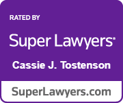 Rated By Super Lawyers | Cassie J.Tostenson | SuperLawyers.com